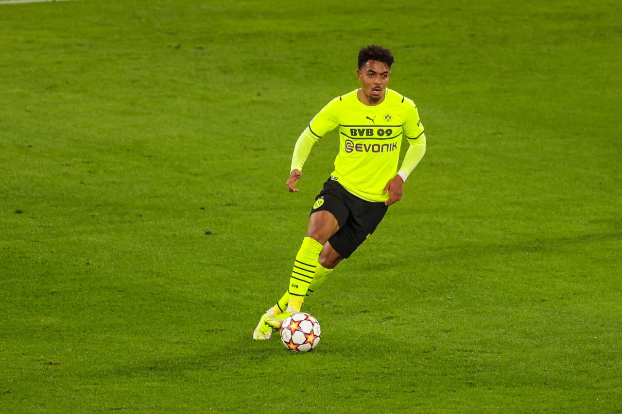 BVB-Star Donyell Malen durfte sich über seinen ersten Treffer freuen.