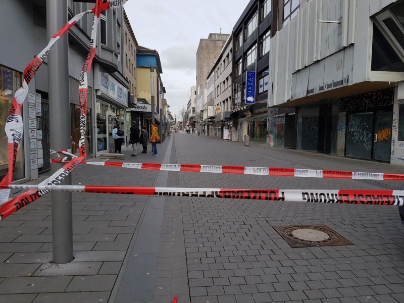 Es wird in einem Radius von 500 Metern um die Kortumstraße herum evakuiert.