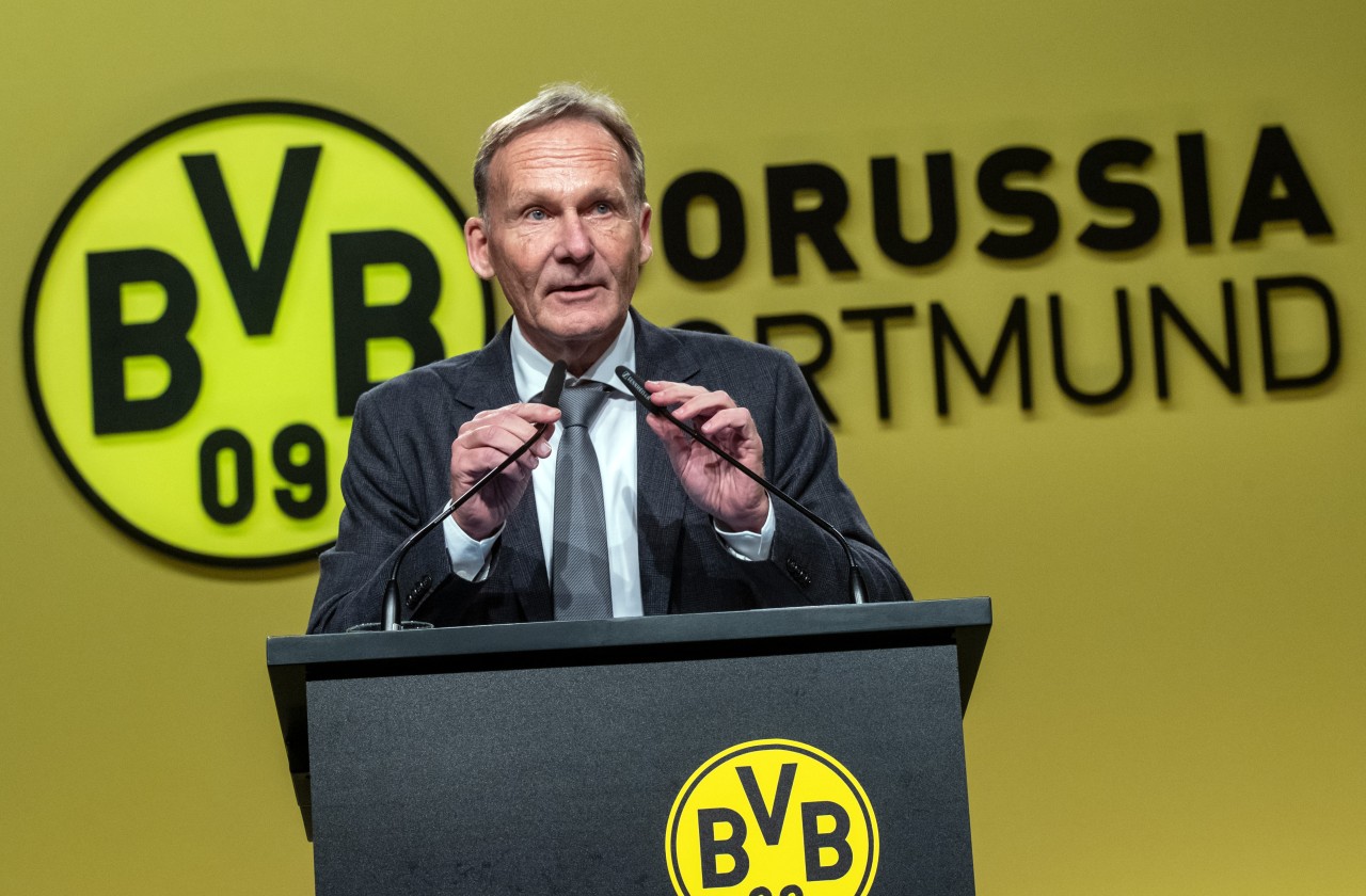 Borussia Dortmund: Geschäftsführer Hans-Joachim Watzke lässt die Fans träumen.
