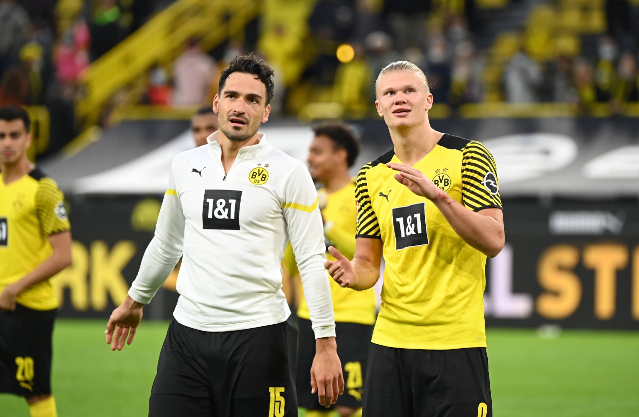 Vielleicht dann auch mit Erling Haaland? Mats Hummels kann sich zwei weitere Jahre bei Borussia Dortmund vorstellen.