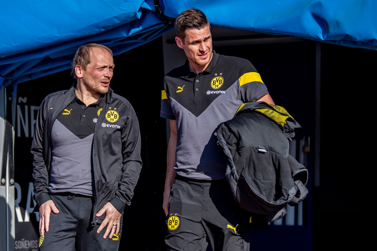 Borussia Dortmund: Markus Pilawa (l.) hier mit Sebastian Kehl (r.)