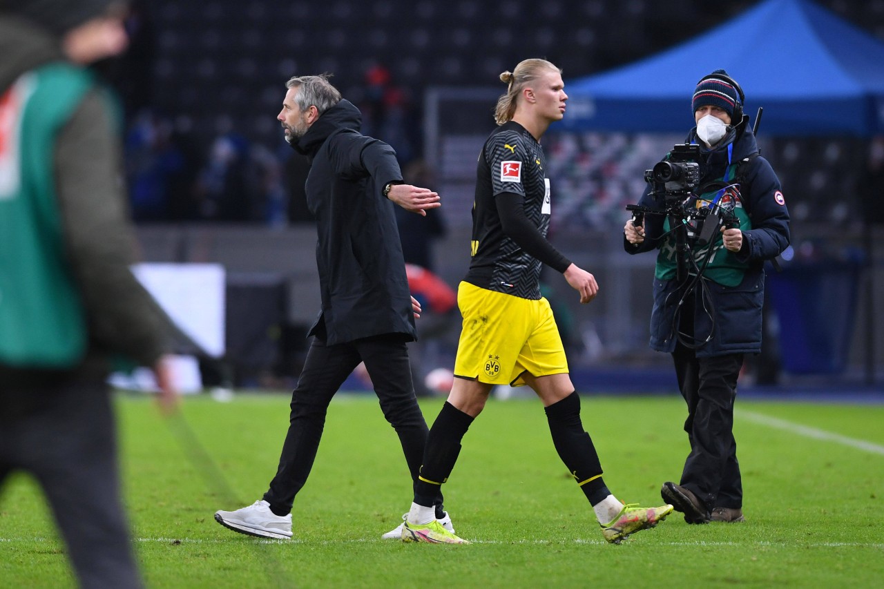 Zwei Spiele in Folge ohne Tor: Bleibt Erling Haaland auch im Heimspiel von Borussia Dortmund gegen den SC Freiburg torlos?