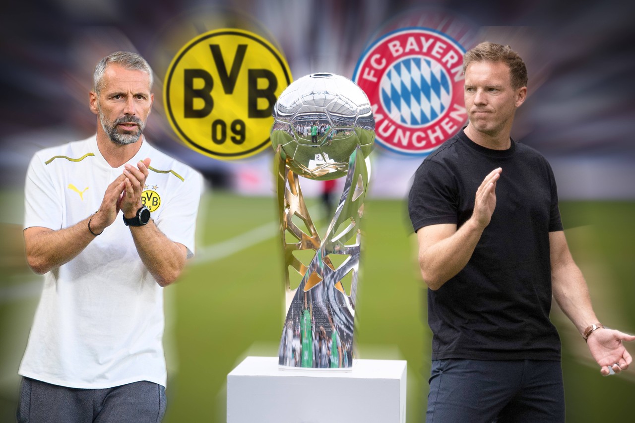 Beim Supercup 2021 treffen Borussia Dortmund und Bayern München aufeinander.