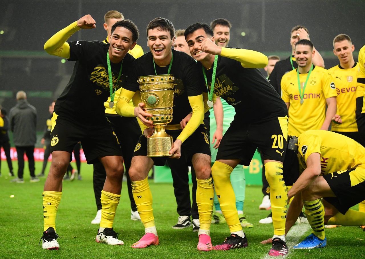 Borussia Dortmund: Jude Bellingham (l.) hat einen echten Hype ausgelöst. 