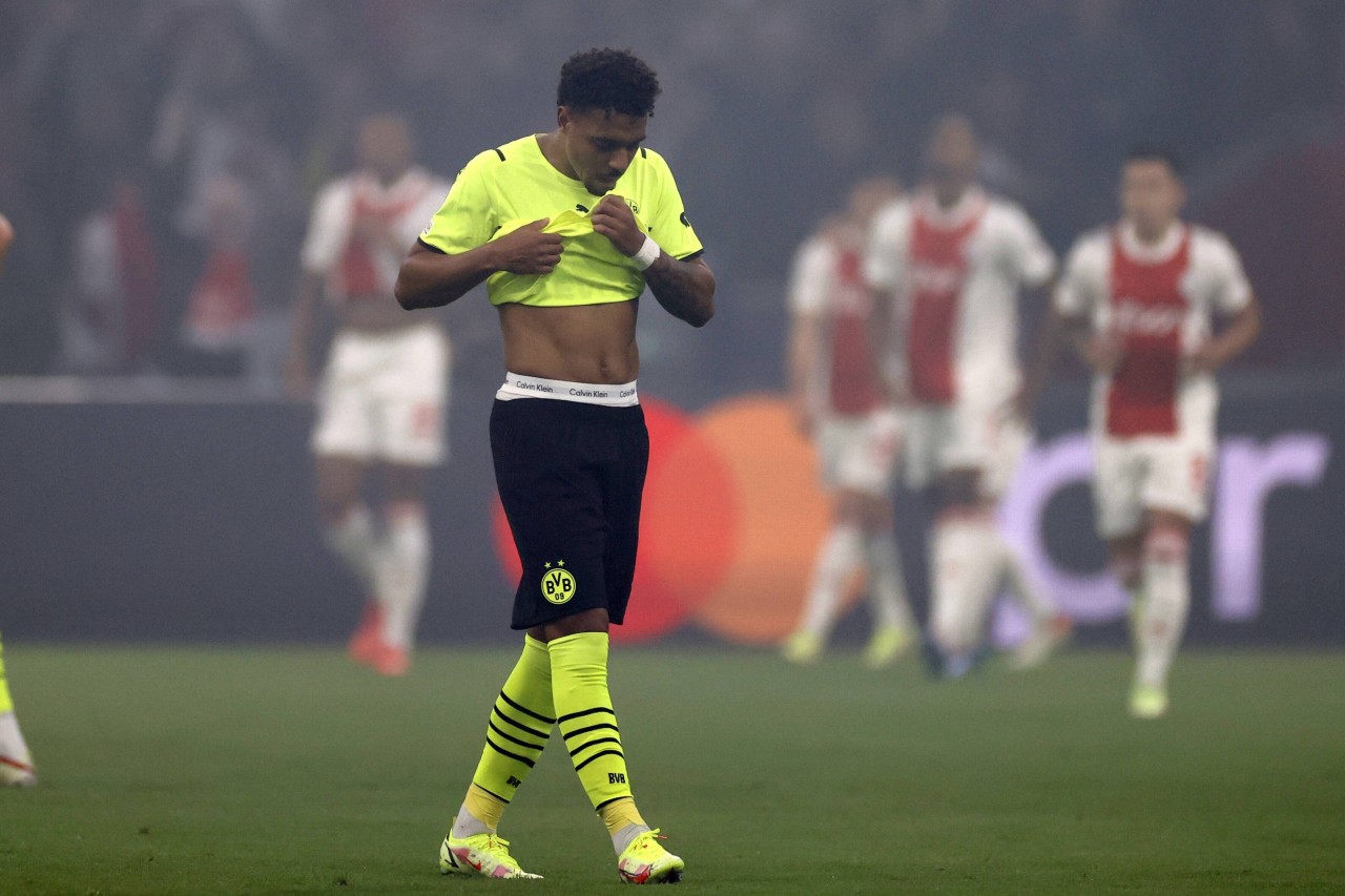 Auch beim CL-Spiel gegen Ajax Amsterdam konnte Donyell Malen nicht überzeugen. 