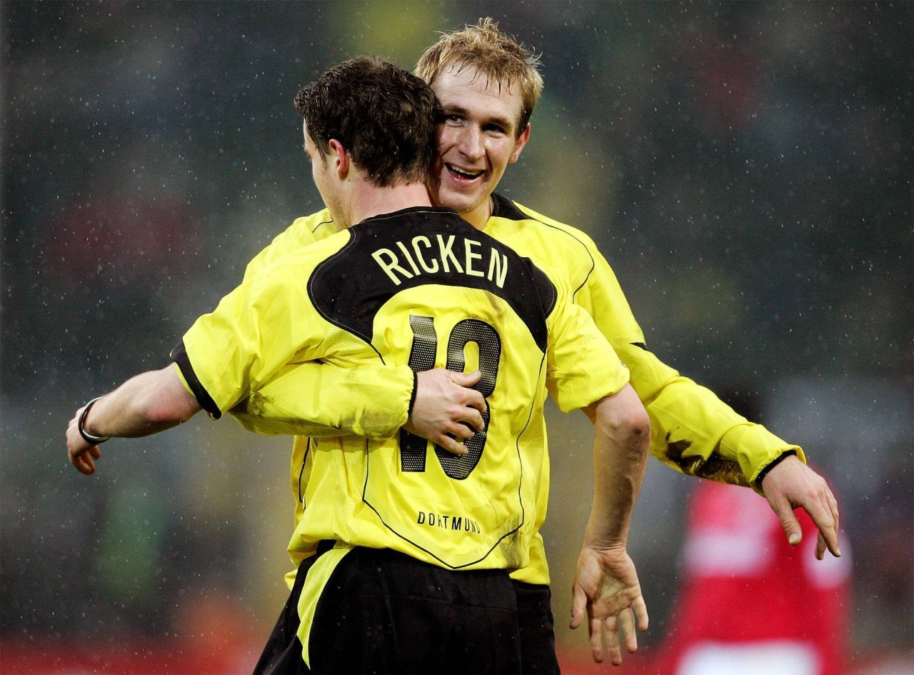 Borussia Dortmund: Florian Kringe und Lars Ricken spielten lange Zeit zusammen in Dortmund.