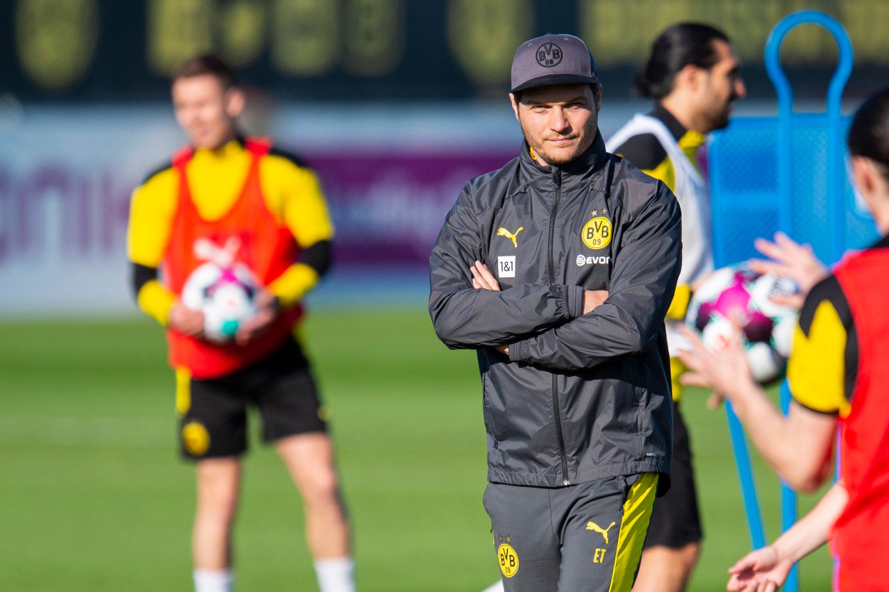 Borussia Dortmund startet das Training erstmals wieder unter Edin Terzic. 