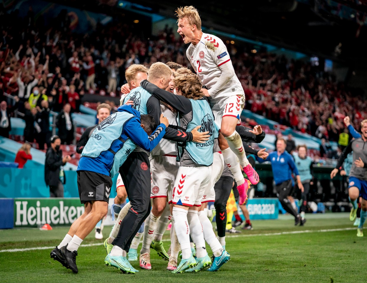 Dänemark gelingt die erste Sensation bei der EM 2021.