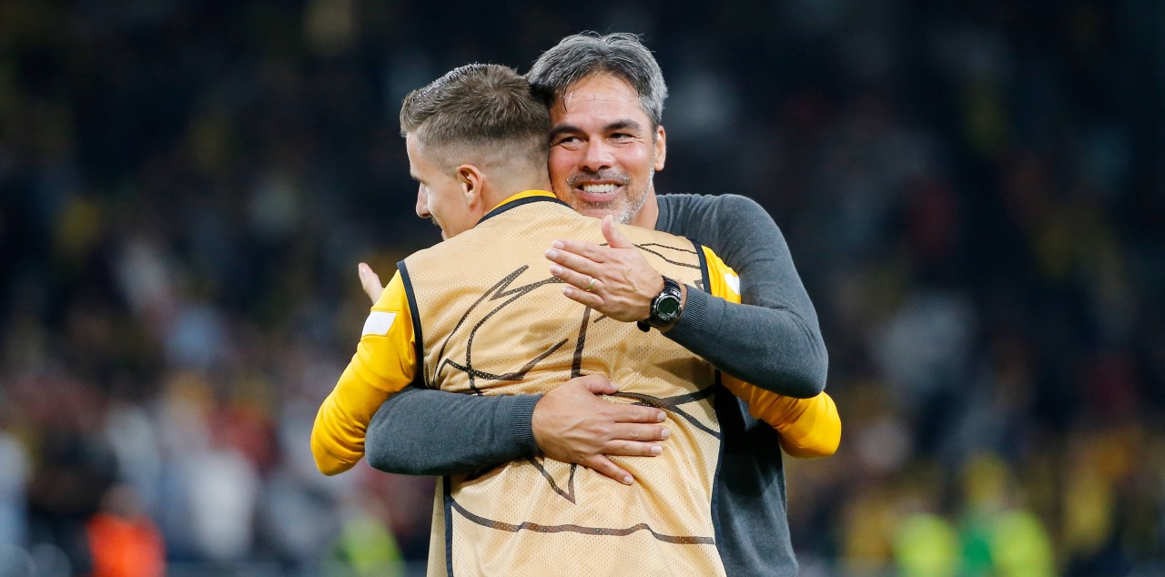 David Wagner gewinnt mit Bern gegen United.