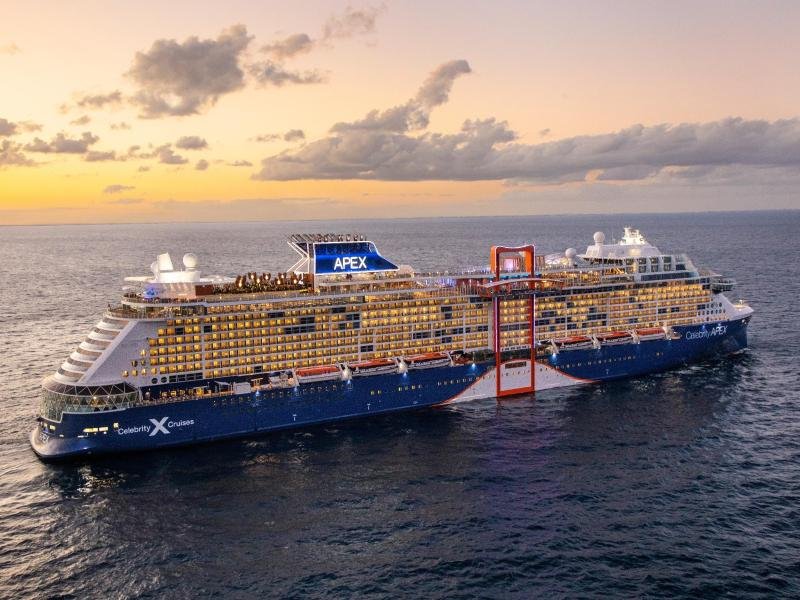 Die "Celebrity Apex" ist der jüngste Neubau von Celebrity Cruises. Das Schiff fährt im Sommer 2021 im östlichen Mittelmeer.