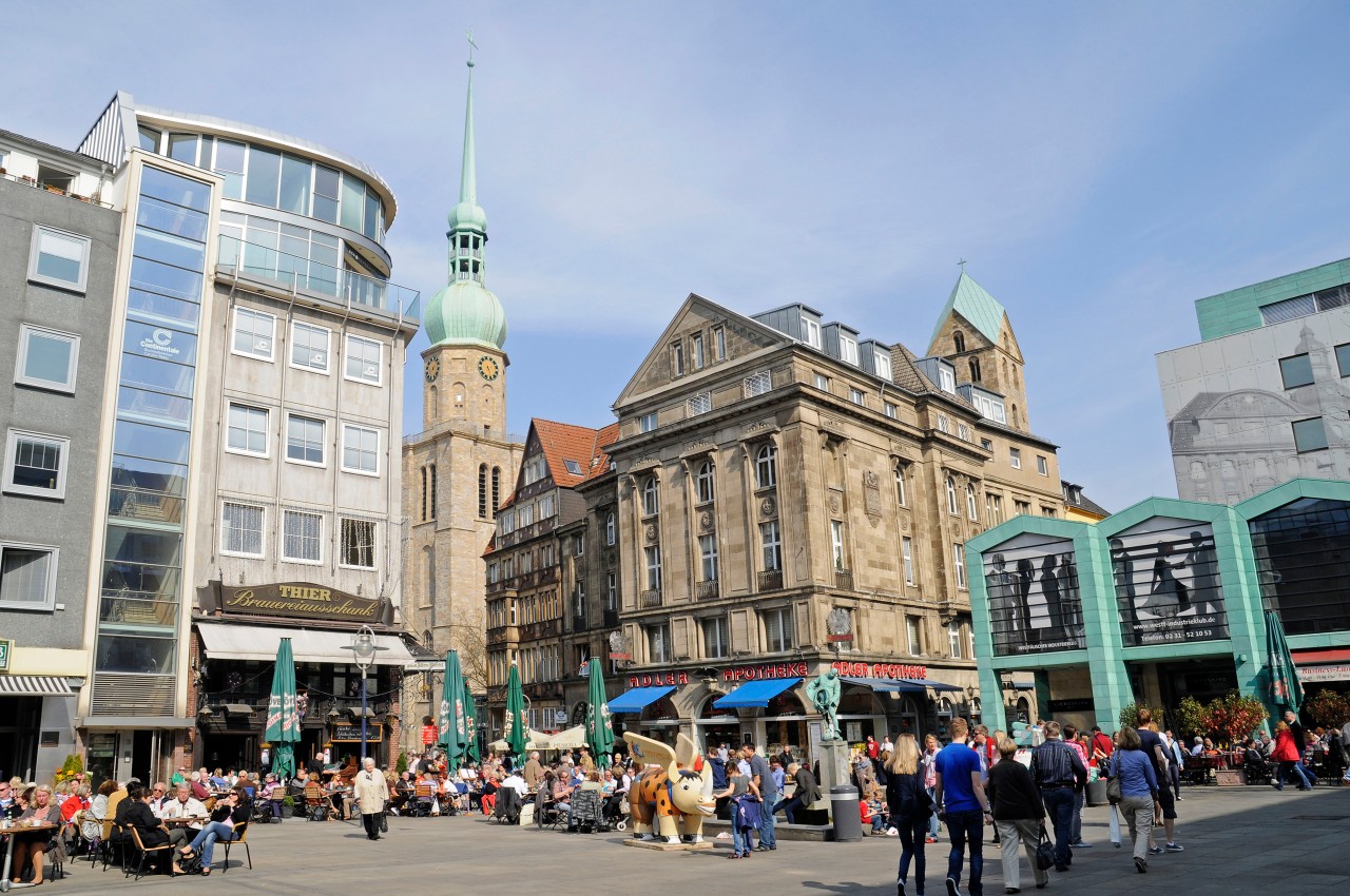 Dortmund: Drei Gastronomen gehen in den freiwilligen Lockdown – unter anderem ist ein Lokal am Alten Markt betroffen. (Symbolbild)