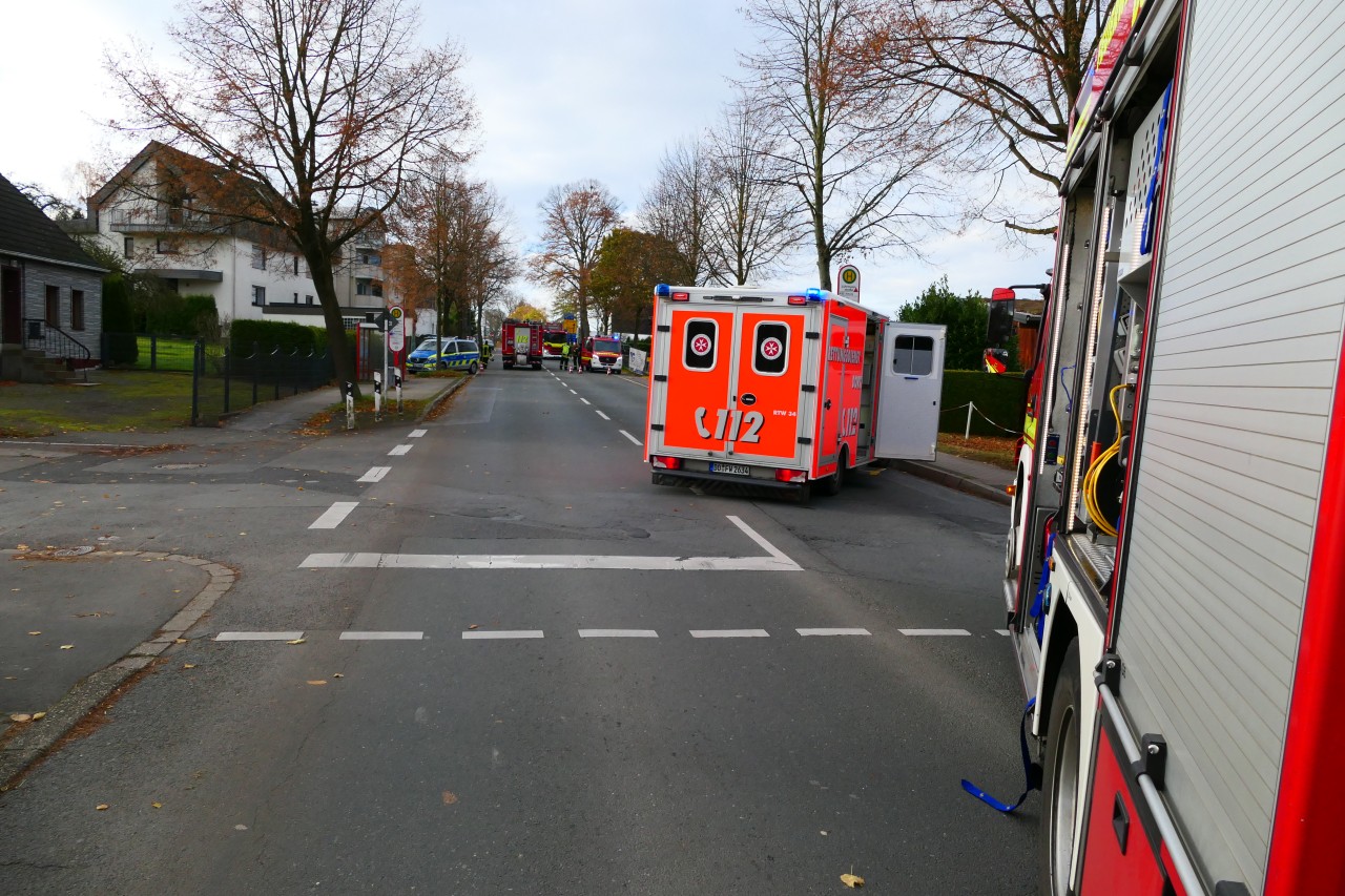 Die Frau aus Dortmund wurde ins Krankenhaus gebracht. 