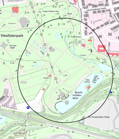Der Westfalenpark in Dortmund wird geschlossen. 