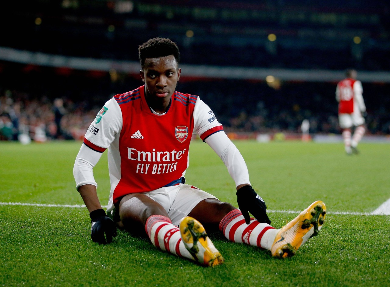 Eddie Nketiah will den FC Arsenal verlassen.
