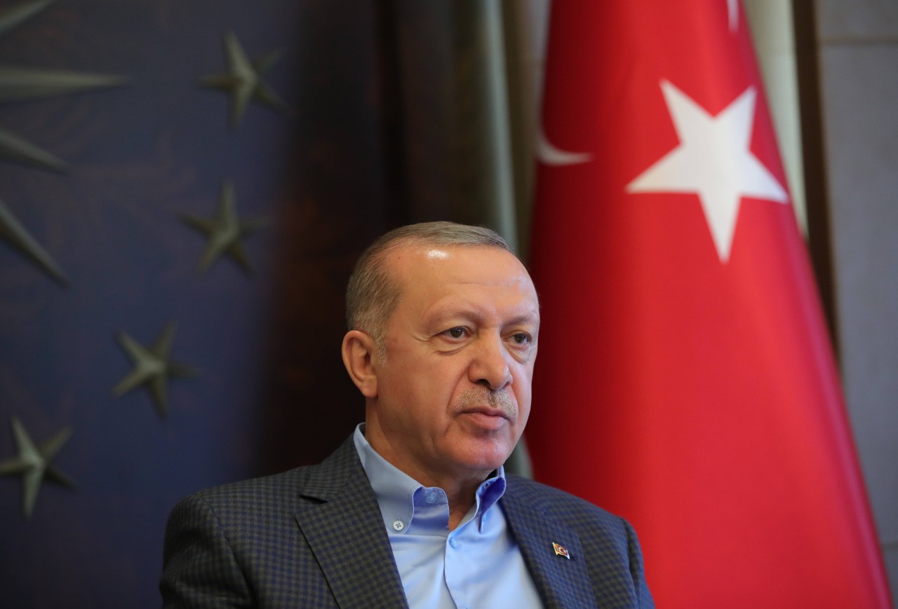 Der türkische Staatspräsident Recep Tayyip Erdogan. Kritiker attestieren ihm eine autokratische Regierung mit islamistischen Zügen. (Archivfoto)