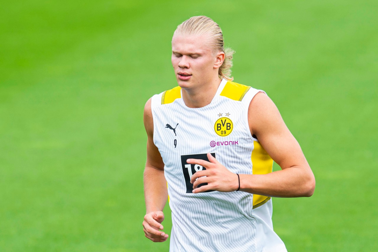 Erling Haaland befindet sich im Training für die nächste Saison mit dem BVB.