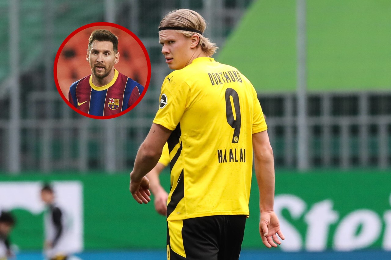 Geht Lionel Messi einen krassen Schritt, um Erling Haaland nach Barcelona zu locken?