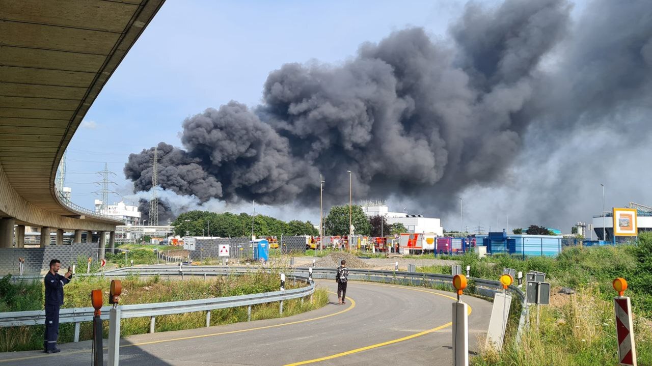 Leverkusen: Große Explosion am Dienstagmorgen.