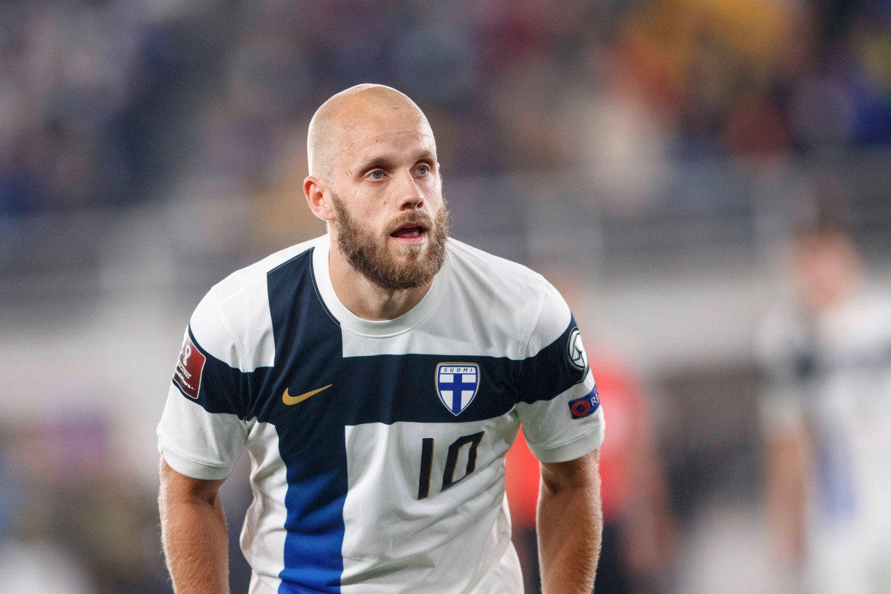 Ex-Schalke-Stürmer Teemu Pukki schaffte mit Finnland Historisches.