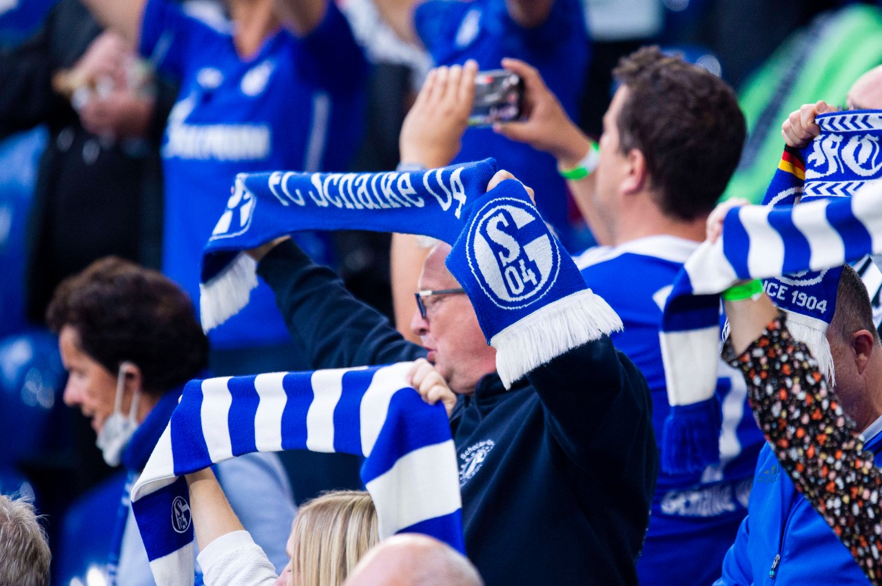 FC Schalke 04: Diese Begegnung in der Veltins-Arena konnte eine S04-Anhängerin nicht so schnell vergessen. (Symbolbild)