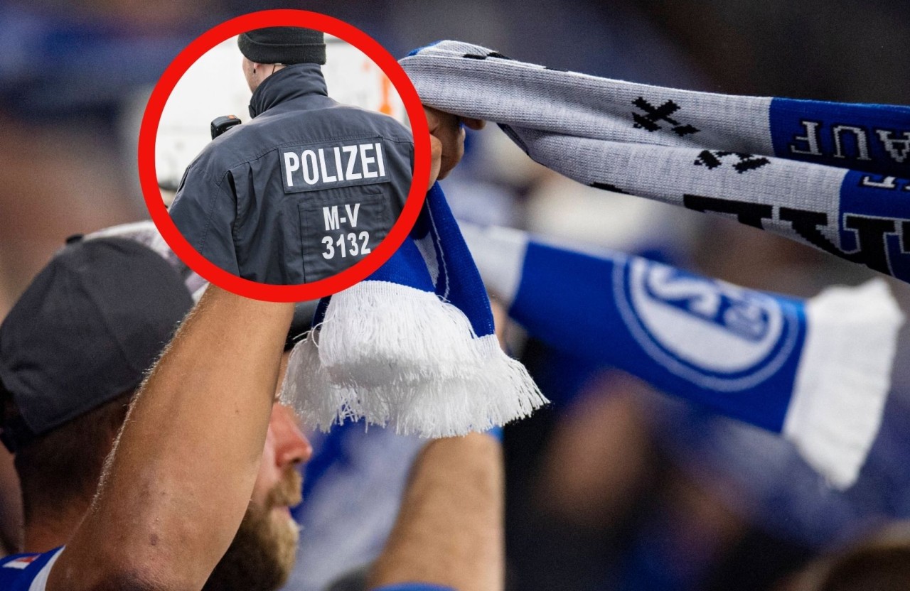 Für Schalke-Fans, die die Reise nach Rostock antreten, gibt es eine dringende Warnung der Polizei!