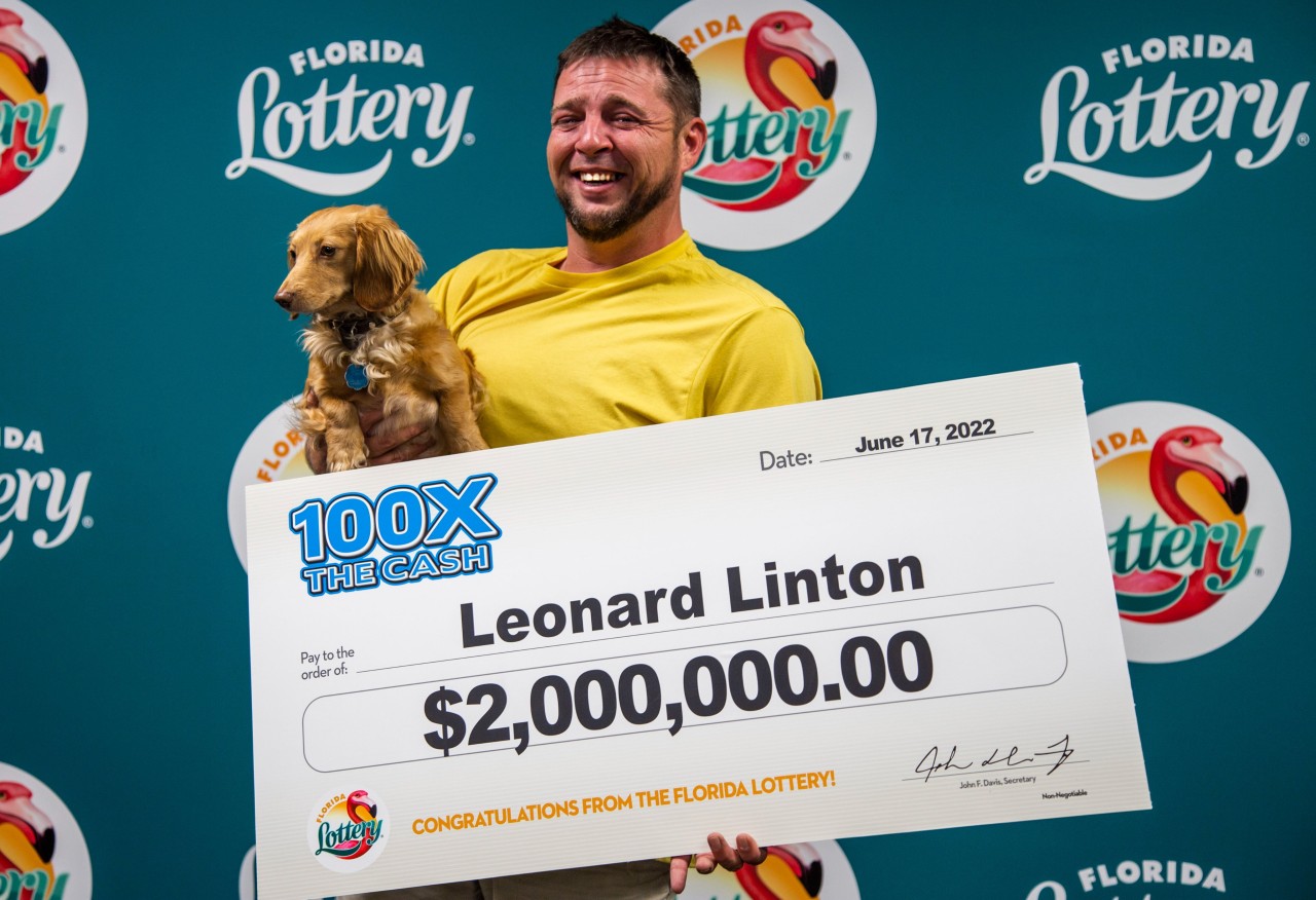 Wie Leonard Linton im Lotto gewonnen hat? Sein Hund soll ihm geholfen haben. 