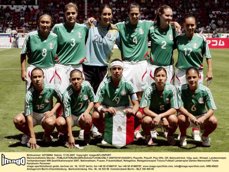 Team Mexiko beim Relegationsspiel der Qualifikation zur WM 2011. Foto: imago