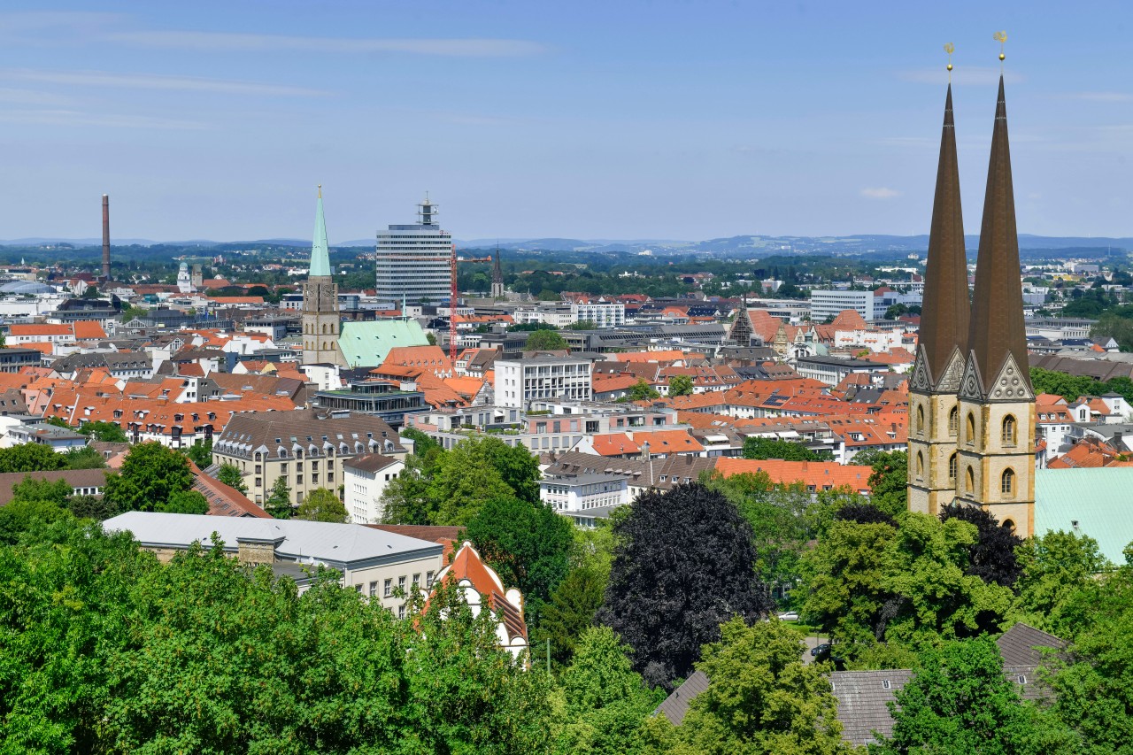 Größte Städte NRW: Bielefeld liegt auf Rang acht. (Symbolbild)