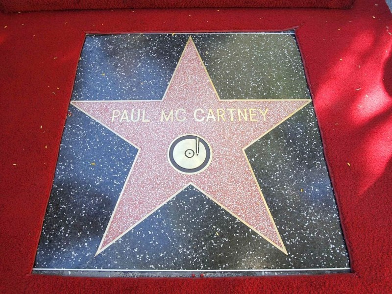 Der Walk of Fame in Hollywood ist ein tolles Reiseziel für Filmfans. So mancher Star wurde hier verewigt.