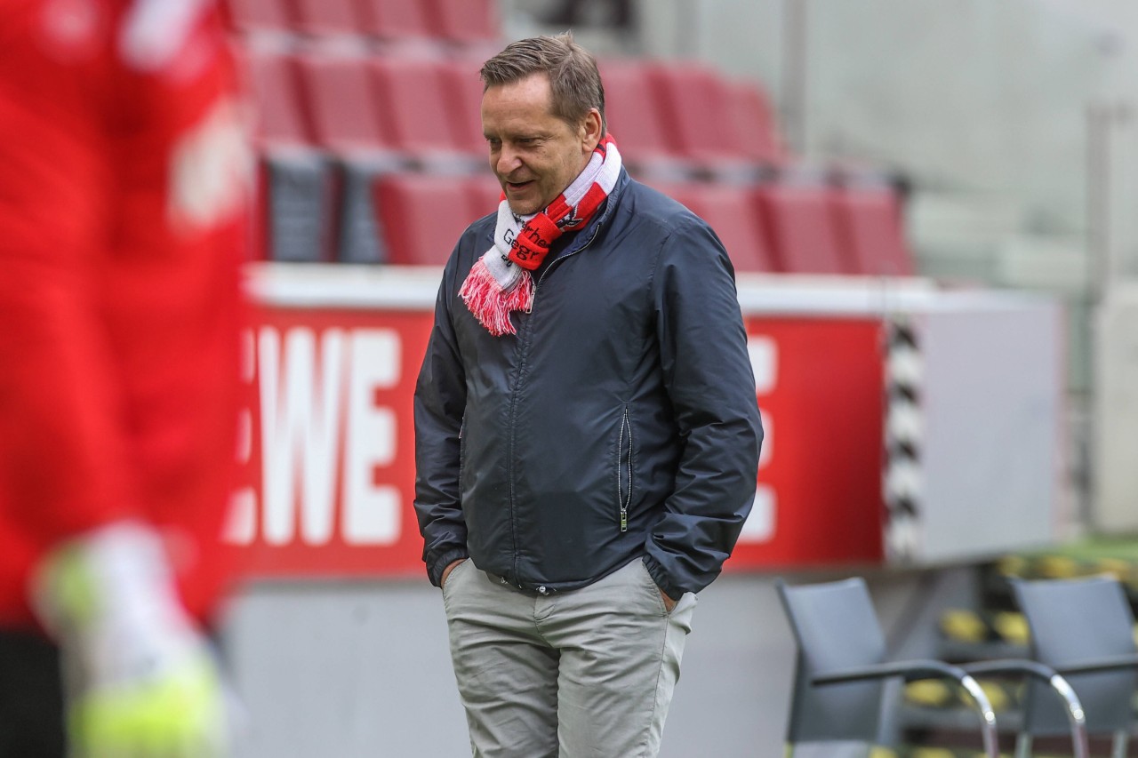 Horst Heldt, einst beim FC Schalke 04 tätig, muss in Köln die Koffer packen.