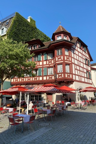 Das Restaurant im Hotel zum Rebstock ist das älteste Restaurant Luzerns. 