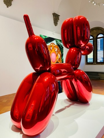 Jeff Koons Ausstellung im Palazzo Strozzi