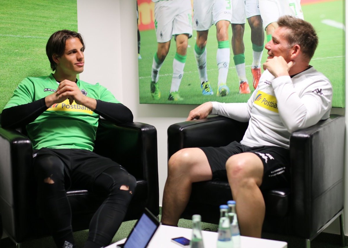 Im Interview Yann Sommer und Uwe Kamps von Borussia Mönchengladbach über moderne Torleute.JPG