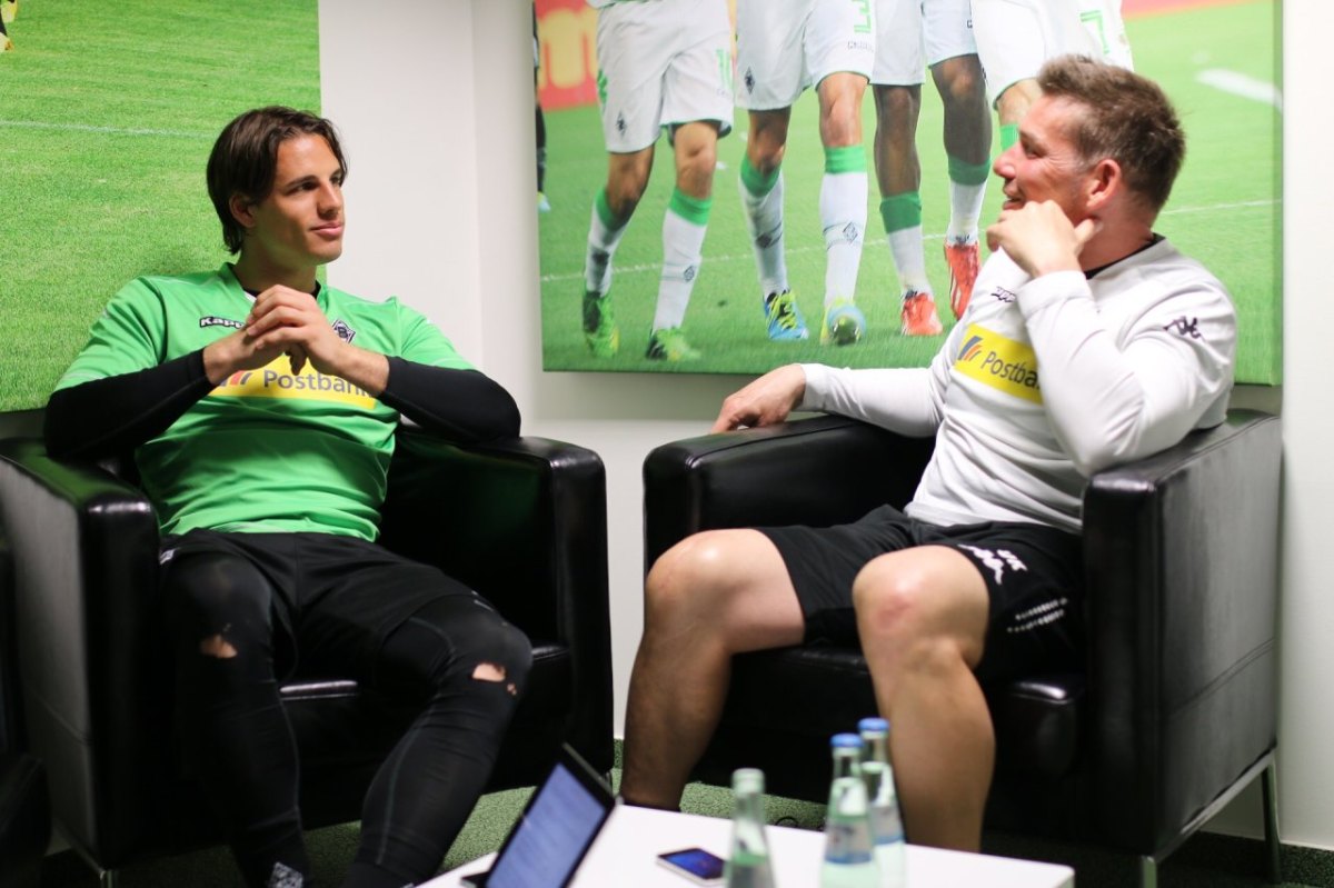 Im Interview Yann Sommer und Uwe Kamps von Borussia Mönchengladbach über moderne Torleute.JPG