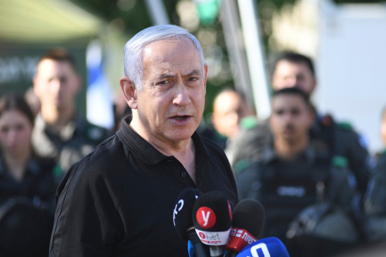 Israels Ministerpräsident Benjamin Netanjahu hat sich zu den Luftangriffen auf Gaza geäußert.