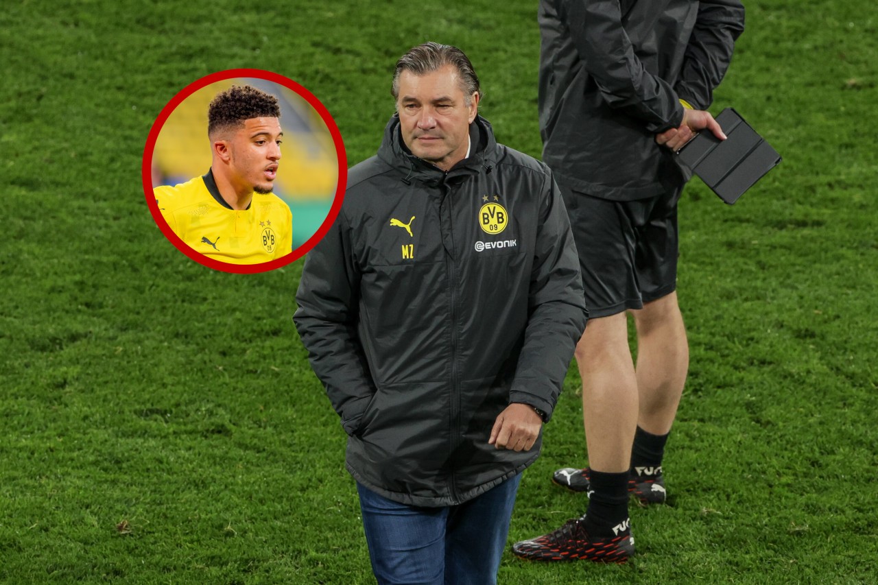 Michael Zorc und Borussia Dortmund würden Jadon Sancho ziehen lassen - unter gewissen Bedingungen.