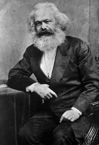 Ein Karl Marx Porträt aus dem Jahre 1875.