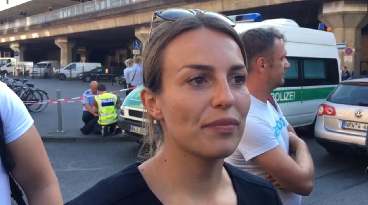 Larissa da Silva Lima erlebte die Vorfälle am Kölner Hauptbahnhof.