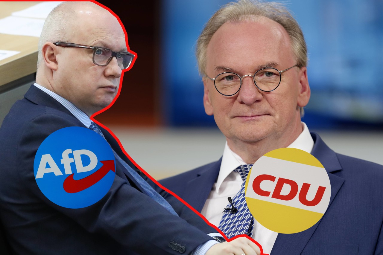 Die CDU und die rechte AfD liefern sich vor der Landtagswahl in Sachsen-Anhalt einen Zweikampf. 