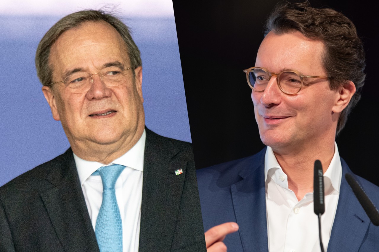 Der NRW-Ministerpräsident und sein Nachfolger? Armin Laschet und Hendrik Wüst.