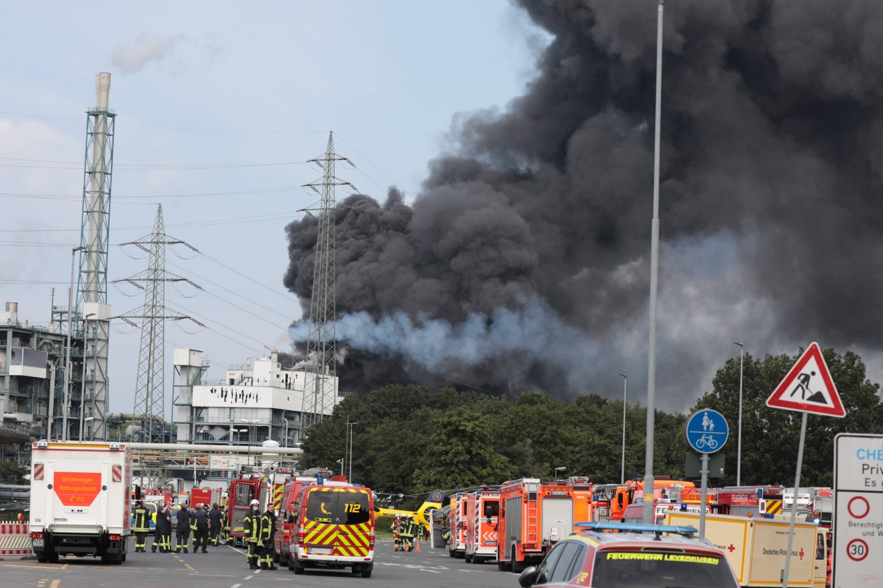 Im Juli 2021 kostete eine Explosion im Chempark in NRW sieben Menschen das Leben. (Archivbild)