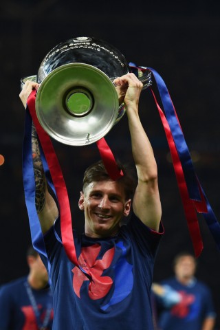 Weltfußballer des Jahres 2015: Lionel Messi (Argentinien).