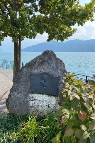 Denkmal für den Schriftssteller Mark Twain. 