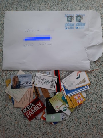 Melanie aus Mülheim ist äußerst dankbar nach der Überraschungs-Post in ihrem Briefkasten.