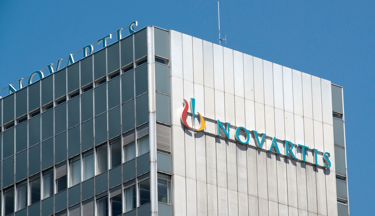 Der Hauptsitz des Pharma-Unternehmens Novartis in der Schweiz.