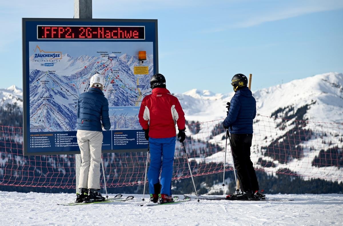 Österreich Omikron G2 G3 Ski Skigebiet