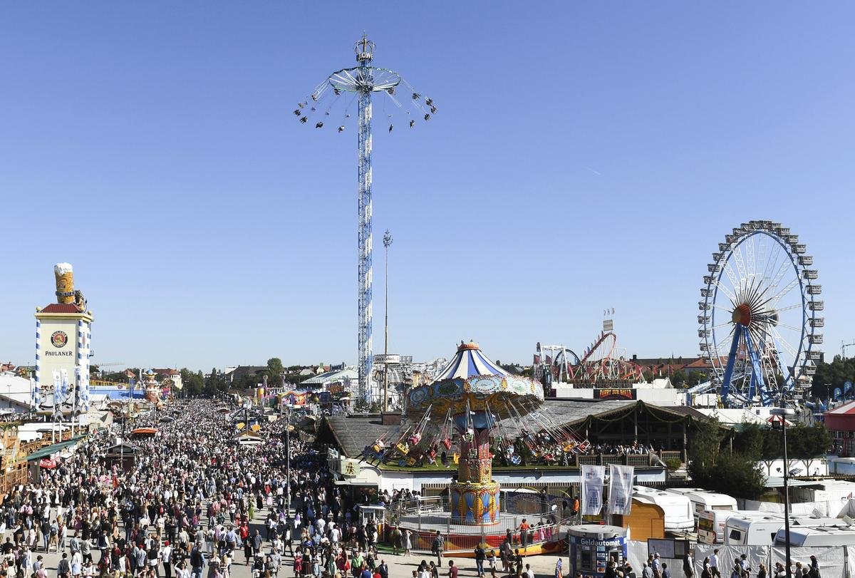 Oktoberfest München Wiesn Panorama