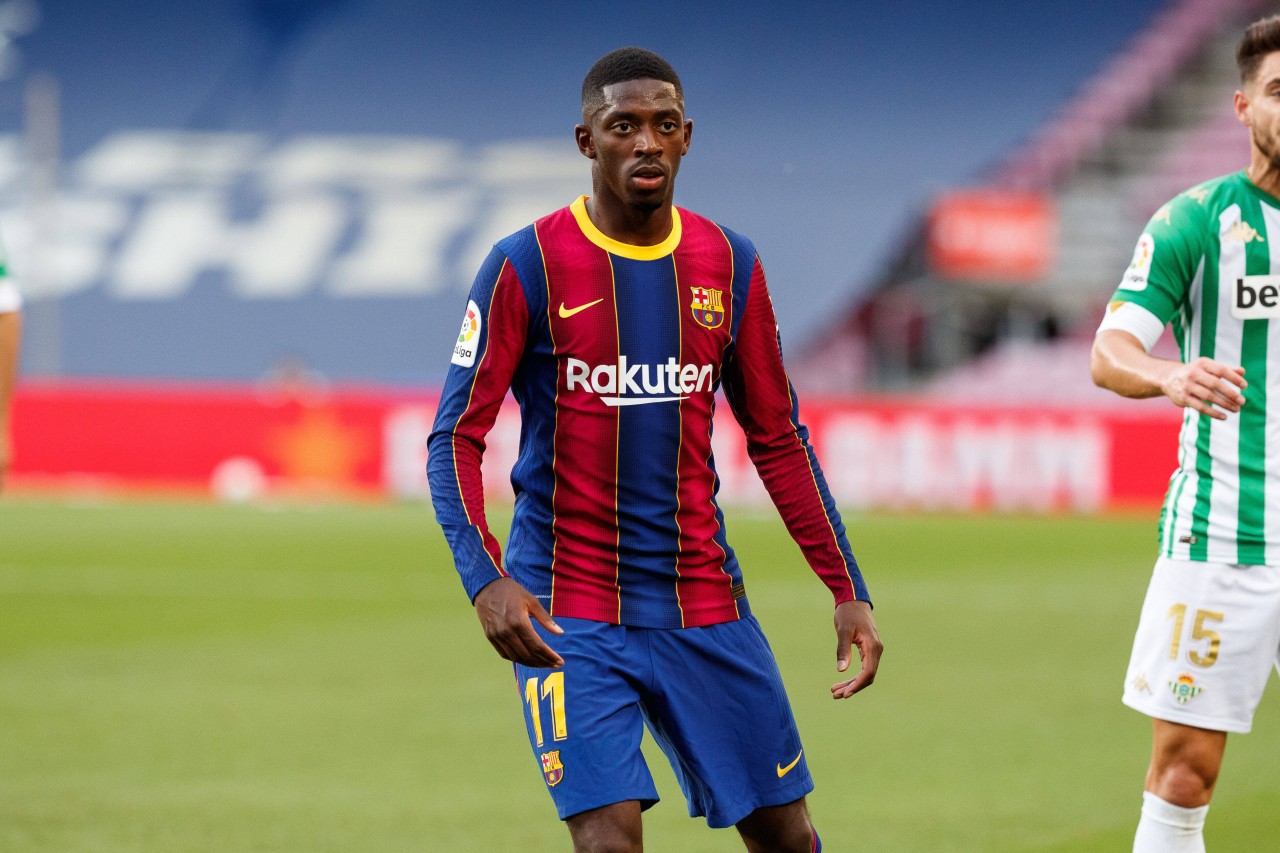 Sieht Ex-BVB-Star Ousmane Dembélé seine Zukunft in Barcelona?