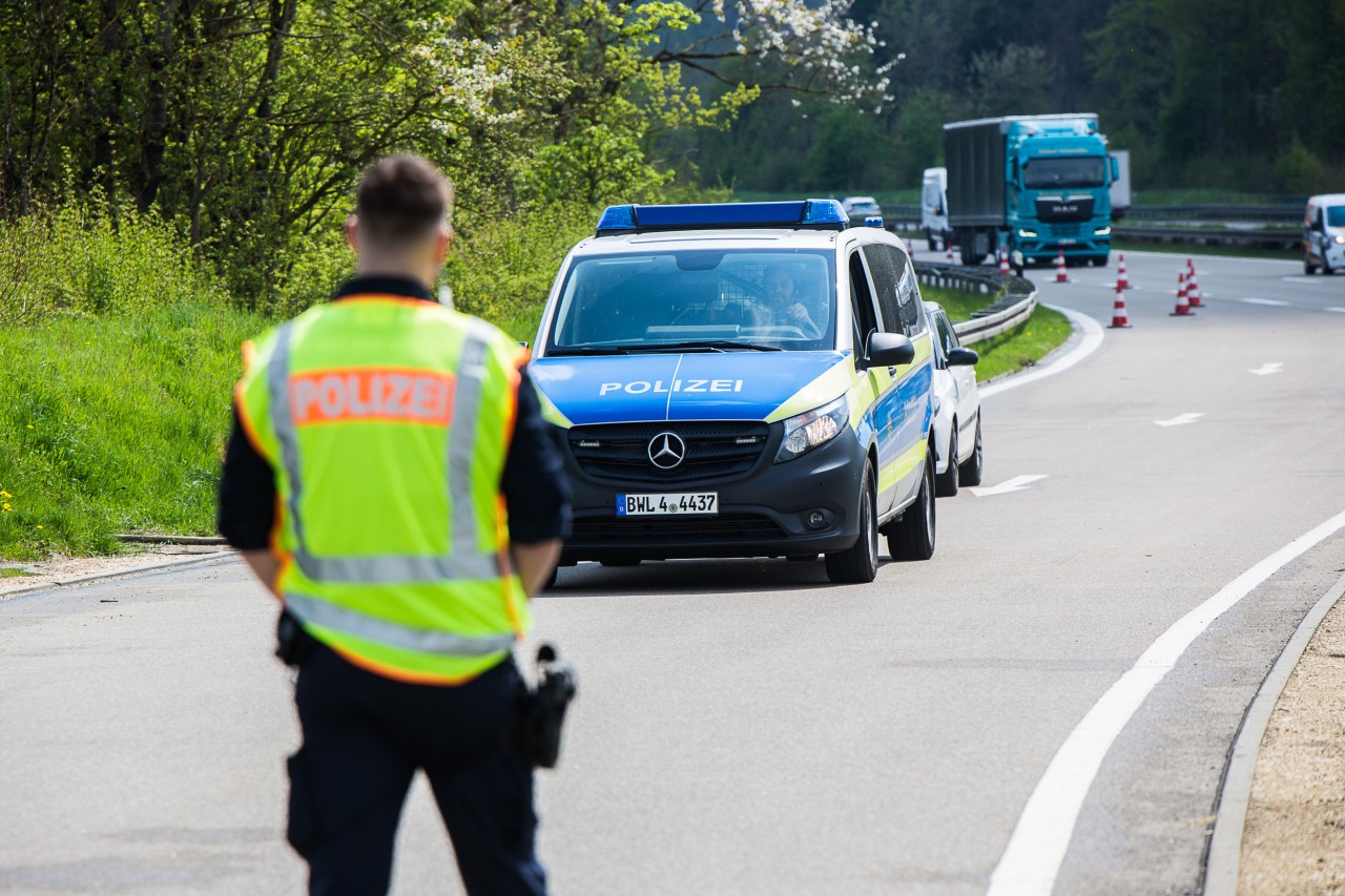 Die Polizei stoppte einen Familienvater bei Gelsenkirchen. 