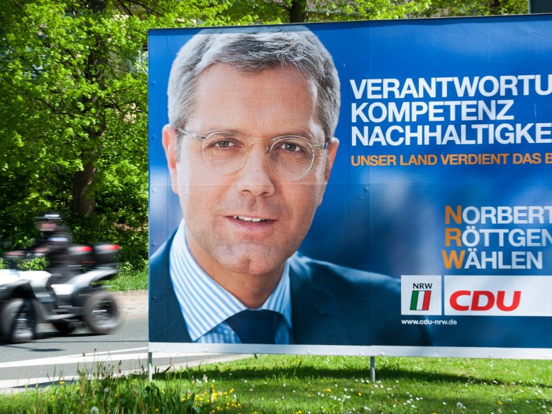 Dann verhedderte sich Röttgen fatal im NRW-Wahlkampf.  